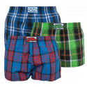 3PACK barnshorts Styx klassisk resår flerfärgad (J8171820)