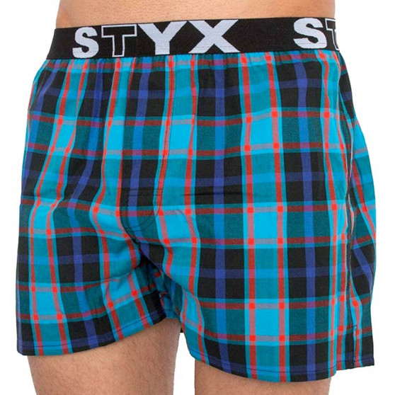 Boxershorts för herrar Styx sport elastisk flerfärgad (B819)