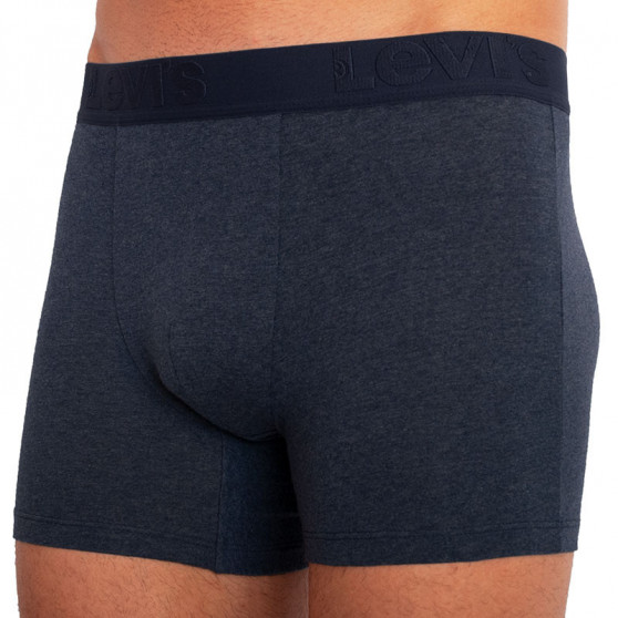 3PACK Boxershorts för herrar Levis blå (905045001 008)