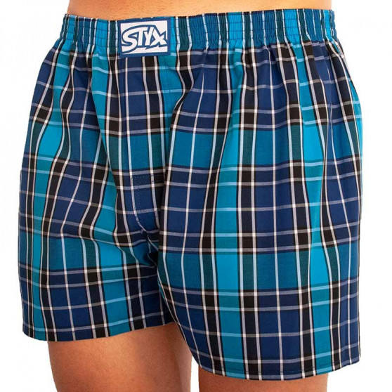 Boxershorts för herrar Styx klassiskt gummi överdimensionerat flerfärgad (E824)