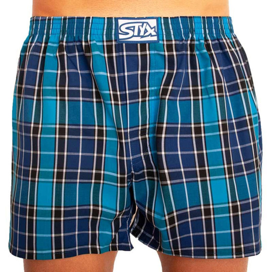 Boxershorts för herrar Styx klassiskt gummi överdimensionerat flerfärgad (E824)