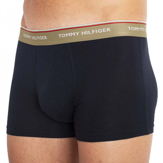 3PACK Boxershorts för herrar Tommy Hilfiger mörkblå (UM0UM01642 0TW)