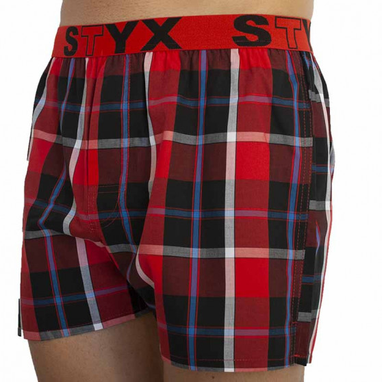 Boxershorts för herrar Styx sport elastisk flerfärgad (B823)