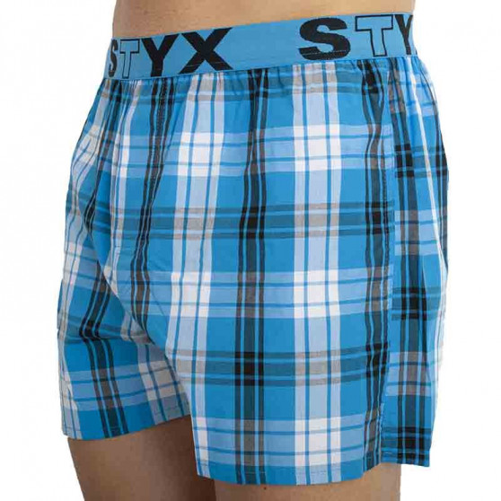 Boxershorts för herrar Styx sport elastisk flerfärgad (B821)