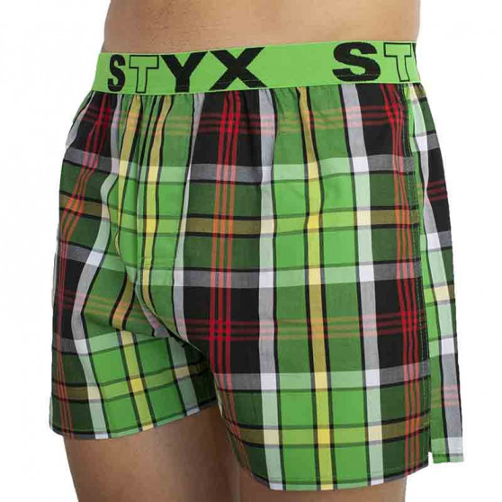 Boxershorts för herrar Styx sport elastisk flerfärgad (B822)