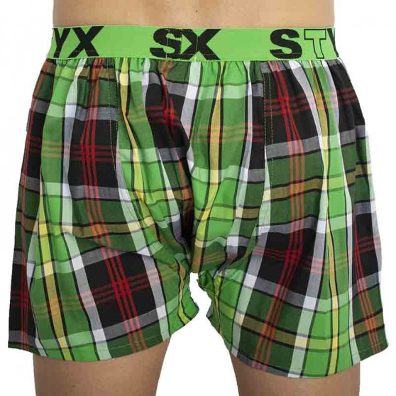 Boxershorts för herrar Styx sport elastisk flerfärgad (B822)