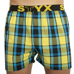 Boxershorts för herrar Styx sport elastisk flerfärgad (B825)