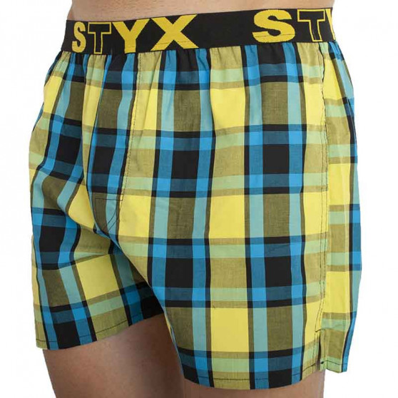 Boxershorts för herrar Styx sport elastisk flerfärgad (B825)