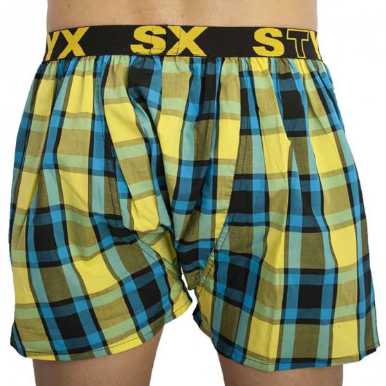 Boxershorts för herrar Styx sport elastisk flerfärgad (B825)