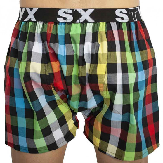 Boxershorts för herrar Styx sport elastisk flerfärgad (B828)