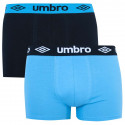 2PACK Boxershorts för herrar Umbro multicolour (UMUM0241 C)