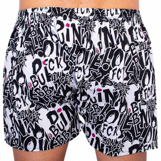 Boxershorts för herrar Styx art classic rubber Pink Bubble (A1059)