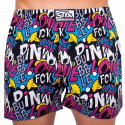 Boxershorts för herrar Styx art classic rubber Pink Bubble (A1058)