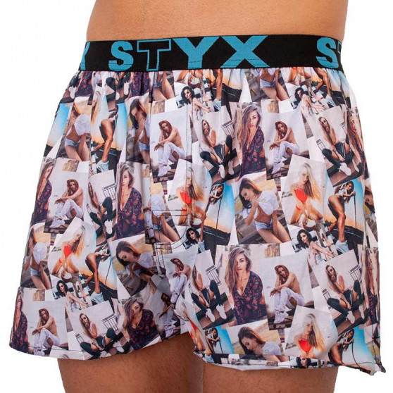 Boxershorts för herrar Styx art sports gummimodeller - begränsad upplaga (B1051)