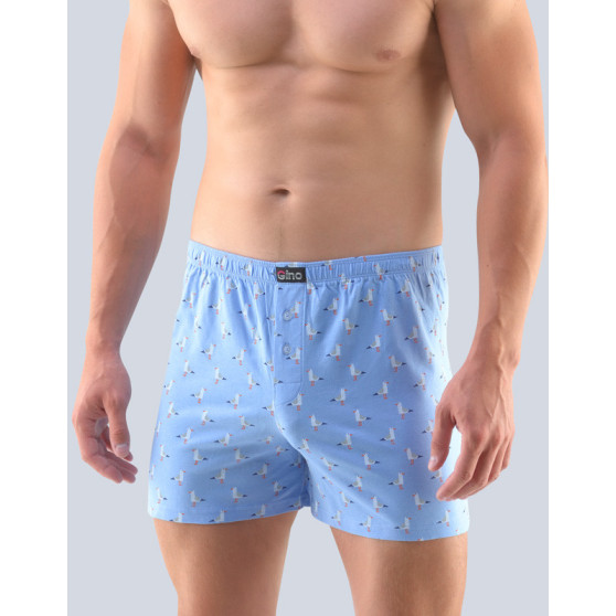 Boxershorts för herrar Gino ljusblå (75152)