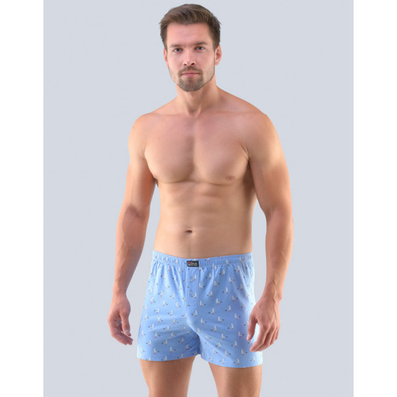 Boxershorts för herrar Gino ljusblå (75152)