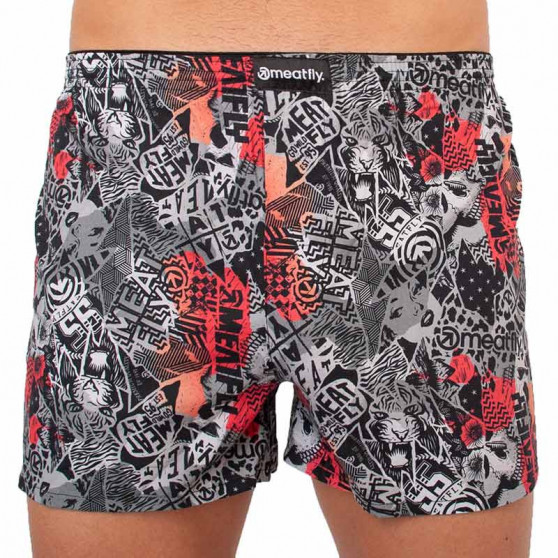 2PACKBoxershorts för herrar Meatfly flerfärgad (Agostino - Mosh)