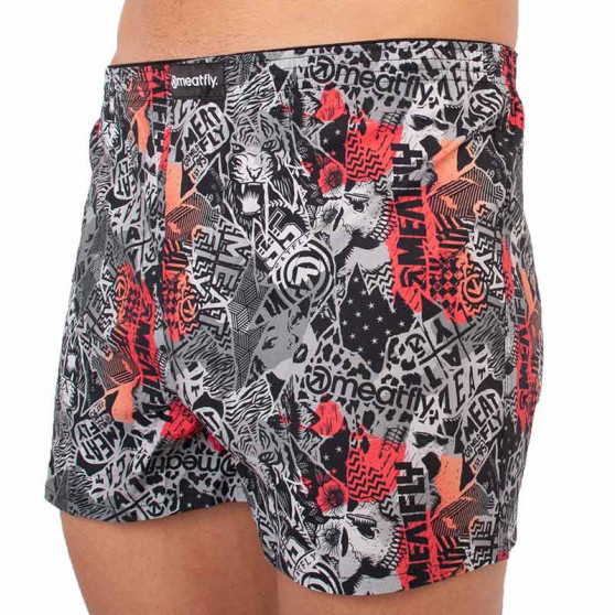 2PACKBoxershorts för herrar Meatfly flerfärgad (Agostino - Mosh)