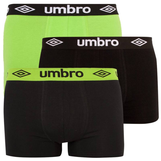 3PACK Boxershorts för herrar Umbro multicolour (UMUM0241 CH)