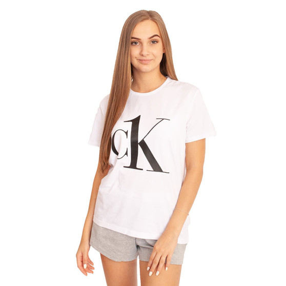 T-shirt CK ONE vit för kvinnor (QS6436E-7UM)