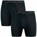 2PACK Boxershorts för herrar Under Armour svart (1363619 001)