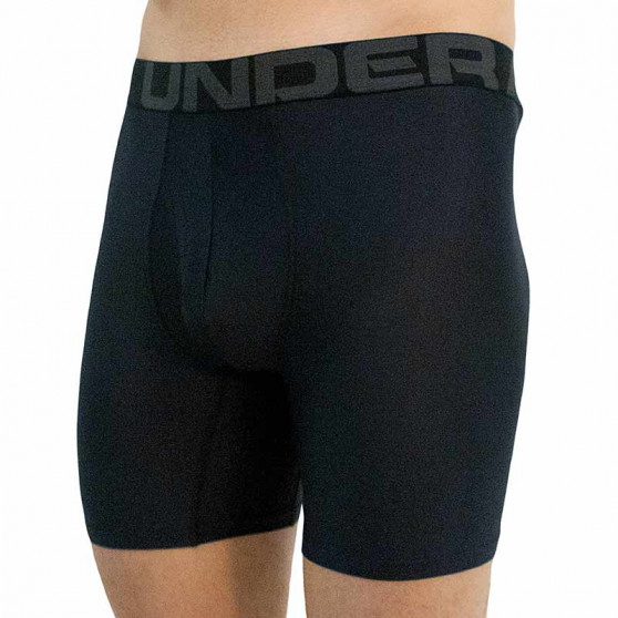 2PACK Boxershorts för herrar Under Armour svart (1363619 001)