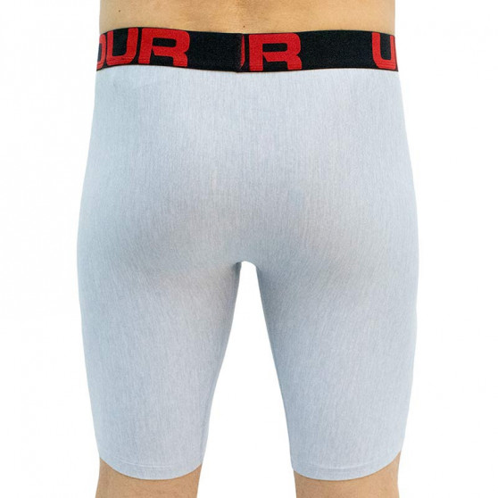 2PACK Boxershorts för herrar Under Armour grå (1363622 011)