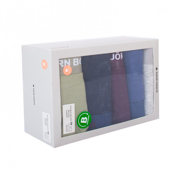 5PACK Boxershorts för herrar Bjorn Borg multicolour (2031-1041-81421)