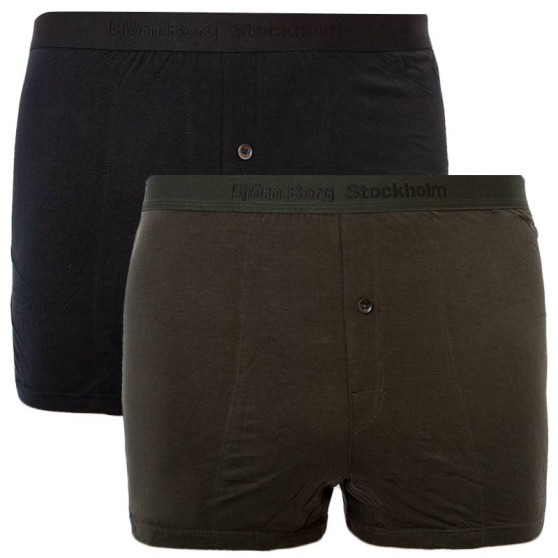 2PACKBoxershorts för herrar Bjorn Borg flerfärgad (2031-1326-80371)