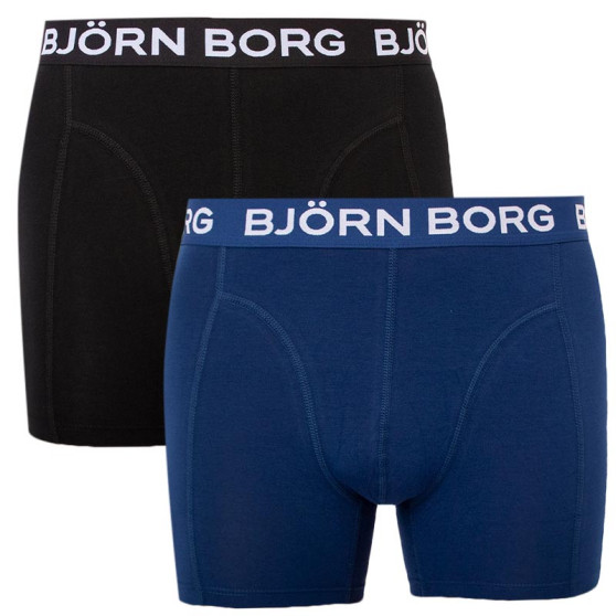 2PACK Boxershorts för herrar Bjorn Borg multicolour (9999-1005-70101)