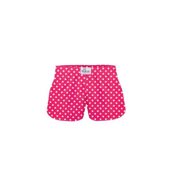 Barnshorts ELKA rosa med prickar (B0035/K00326)