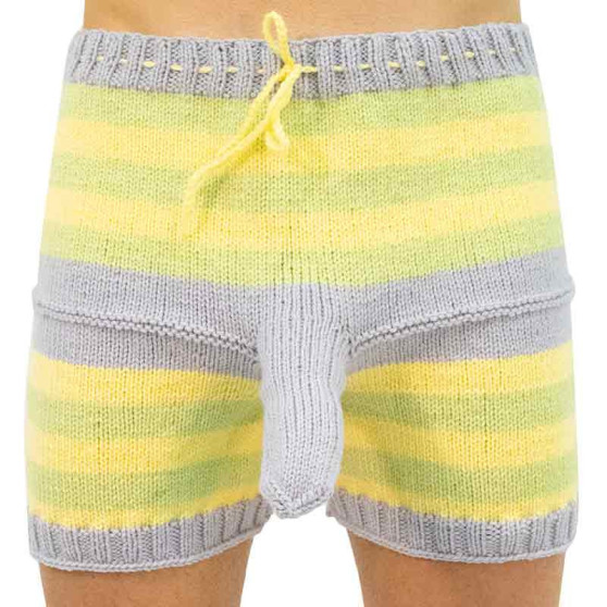 Handstickade shorts Infantia (PLET54)