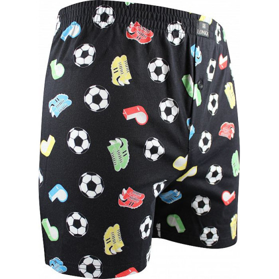 Boxershorts för herrar Lonka svart (Karlos - fotbal)