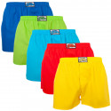 5PACK Boxershorts för herrar Styx klassisk elastisk flerfärgad (A96769646869)