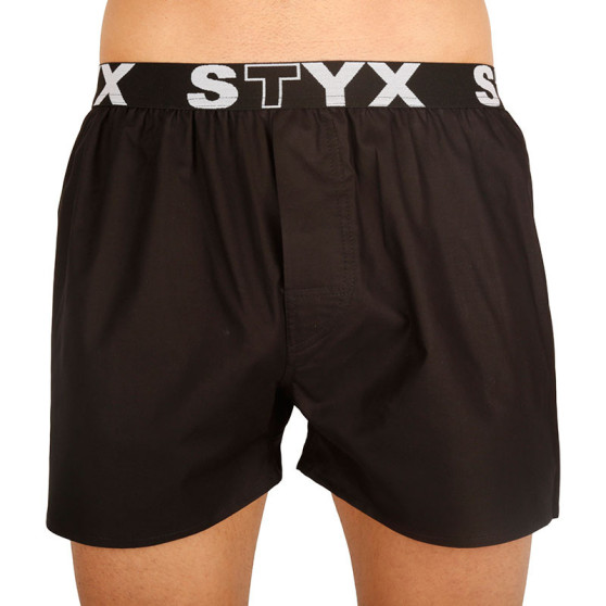 Boxershorts för herrar Styx sport elastisk svart (B960)