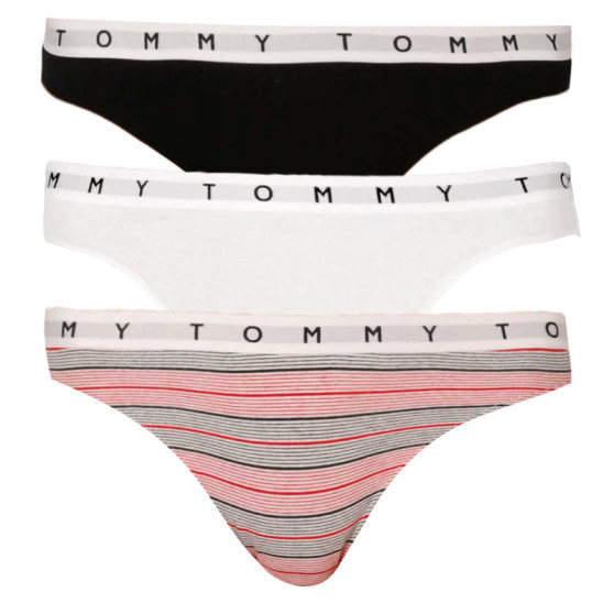 3PACK Stringtrosor för kvinnor Tommy Hilfiger multicolour (UW0UW02521 0W2)