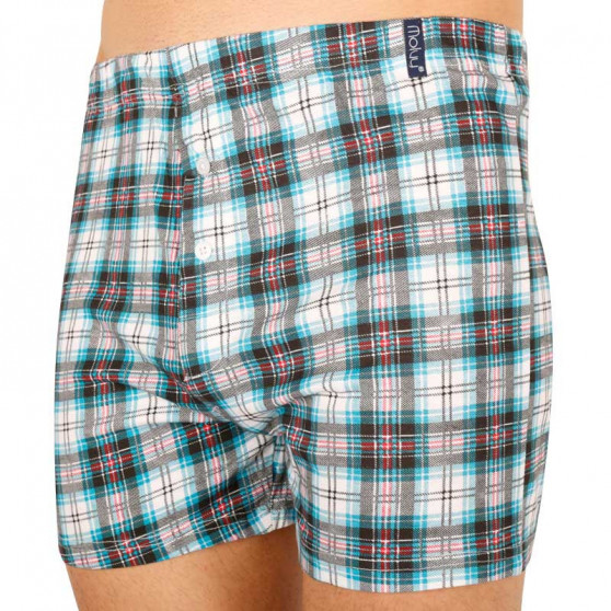 boxershorts för herrar Molvy blå (MP-1015-BBU)