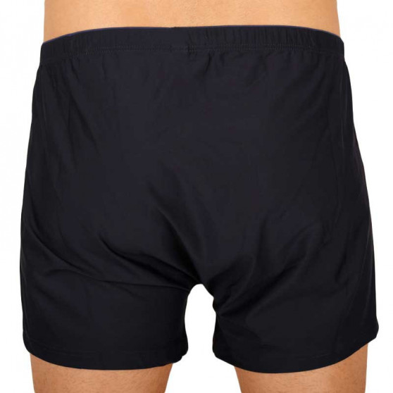 2PACK Boxershorts S.Oliver mörkblå oversized för herrar (26.899.97.4502.16C4)