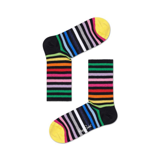 Strumpor Happy Socks Athletic Striped Mid High Sock (ATSTR14-9300)