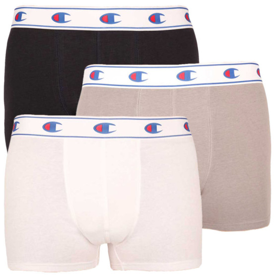 3PACK Boxershorts för herrar Champion multicolour (Y09PL-9HY)