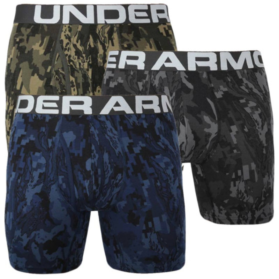 3PACK Boxershorts för herrar Under Armour oversized multicolour (1363615 002)