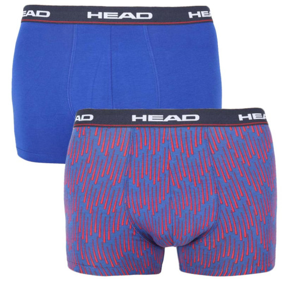 2PACK Boxershorts för män HEAD blå (100001415 003)