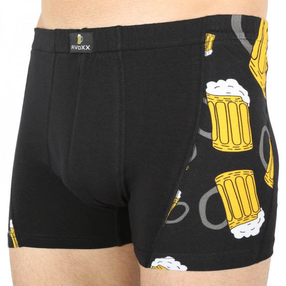 Boxershorts för herrar VoXX svart (Kamil pivo)