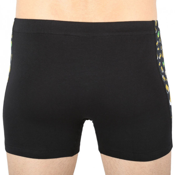 Boxershorts för herrar Lonka svart (Kamil pivo malé)