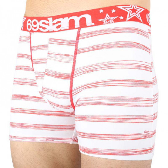 Boxershorts för herrar 69SLAM fit stripes red