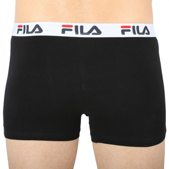 2PACK Boxershorts för herrar Fila svart (FU5016/2-200)