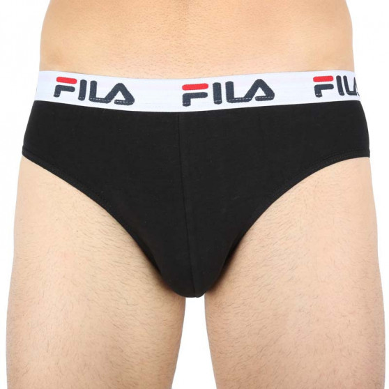 2PACK herrkalsonger Fila svart (FU5015/2-200)