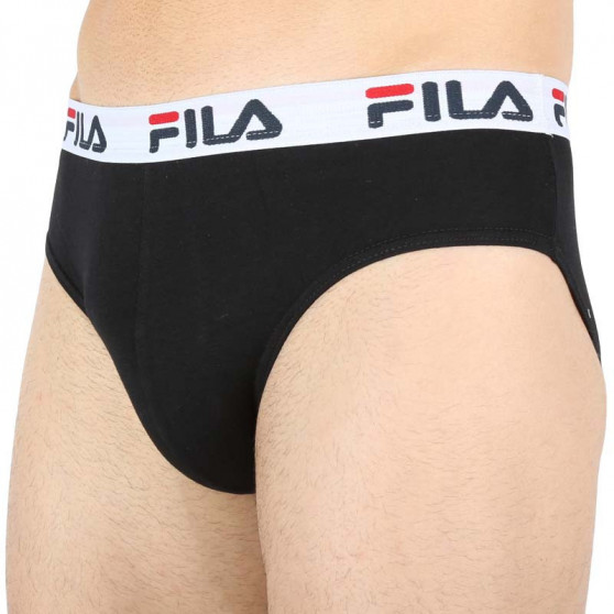 2PACK herrkalsonger Fila svart (FU5015/2-200)