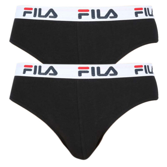 2PACK herrkalsonger Fila svart (FU5015/2-200)