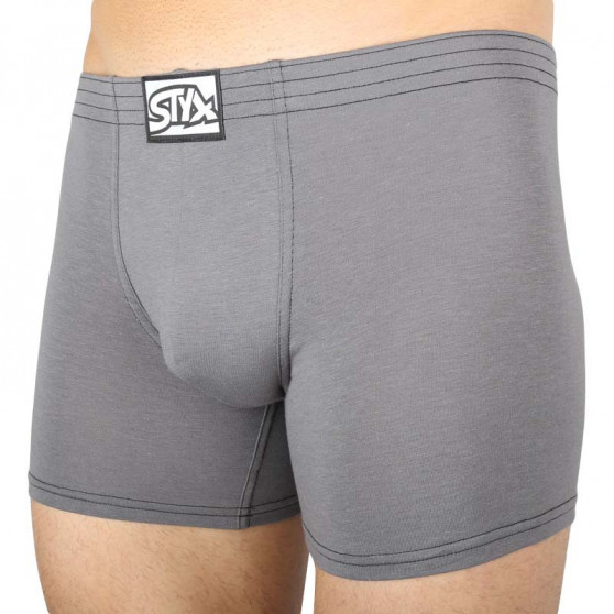 3PACK herrboxershorts Styx lång klassisk elastisk (F10606263)